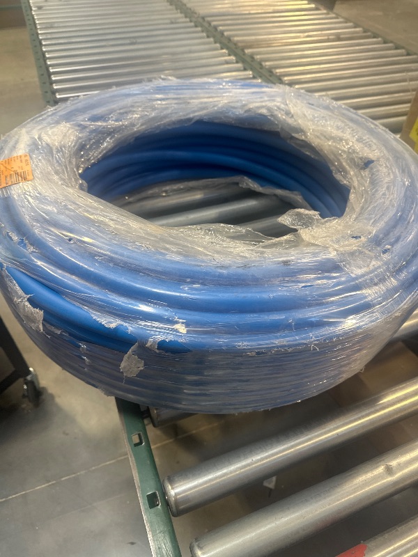 Photo 2 of 3/4 in. x 300 ft. Coil Blue PEX-B Pipe
