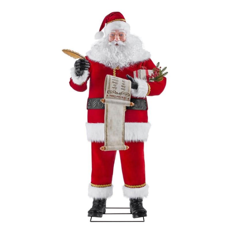 Photo 1 of 6 Ft. Animated Wishlist Santa
