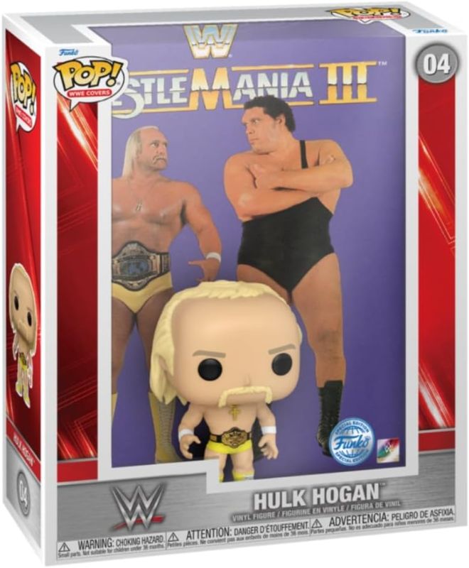 Photo 1 of Funko POP! WWE Cover: Hulk vs Andre - Hulk Hogan Vinyl Figure