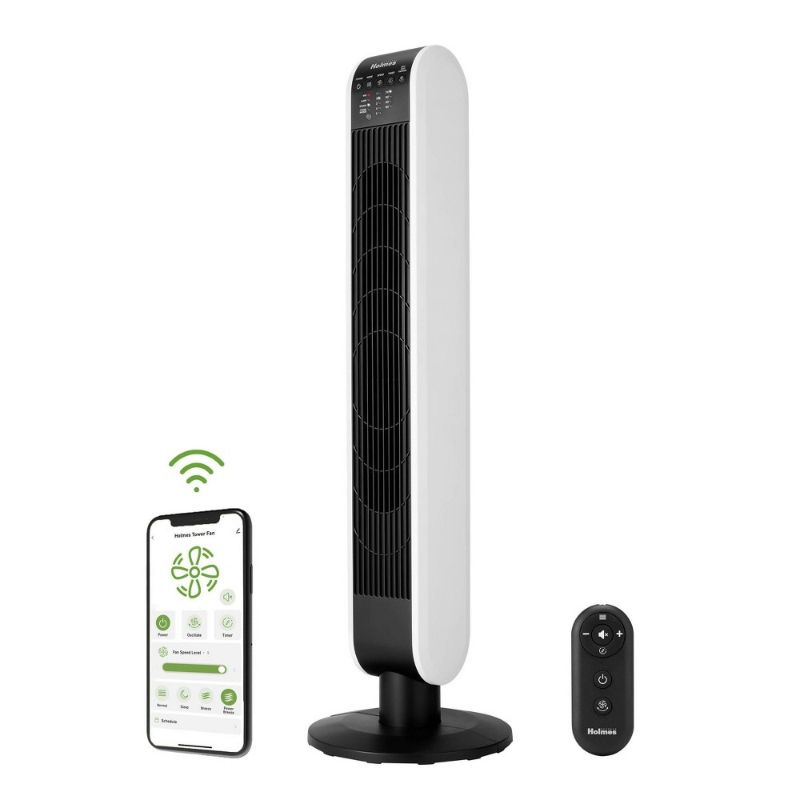 Photo 1 of Oscillating Wi-Fi Connect Designer Series Tower Fan
