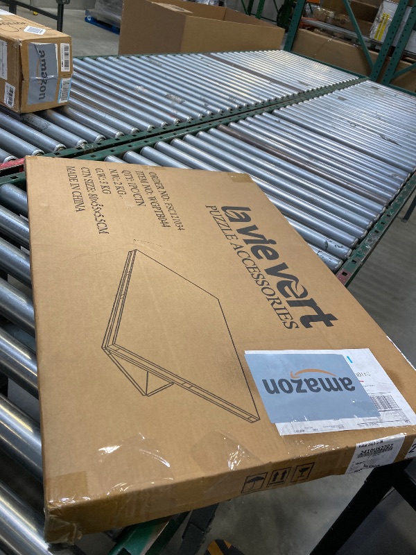 Photo 1 of Lavievert Tilting Puzzle Board with 2-in-1 Designed Stand & Cover, Super Lightweight Felt Puzzle Plateau with 6 Drawers for Adults and Kids, Portable Jigsaw Puzzle Table for Games Up to 1000 Pieces