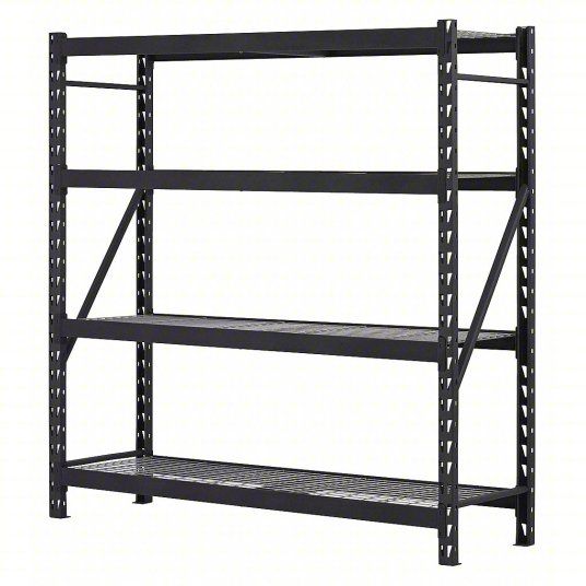 Photo 1 of Eagle Industrial Garage Shelving 24x48x84 with 500LB Weight Capacity , White