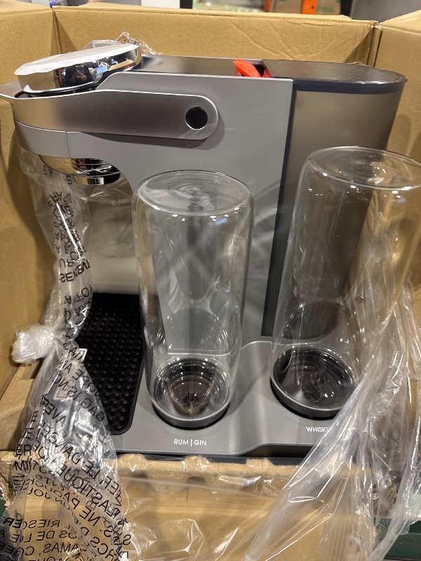 Photo 2 of Bartesian Professional Cocktail Machine, 5 Premium Glass Bottles, 55306