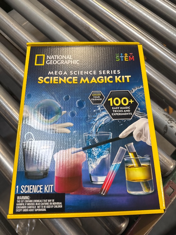 Photo 3 of National Geographic Science Magic Kit - Perform 20 Unique Science Experiments