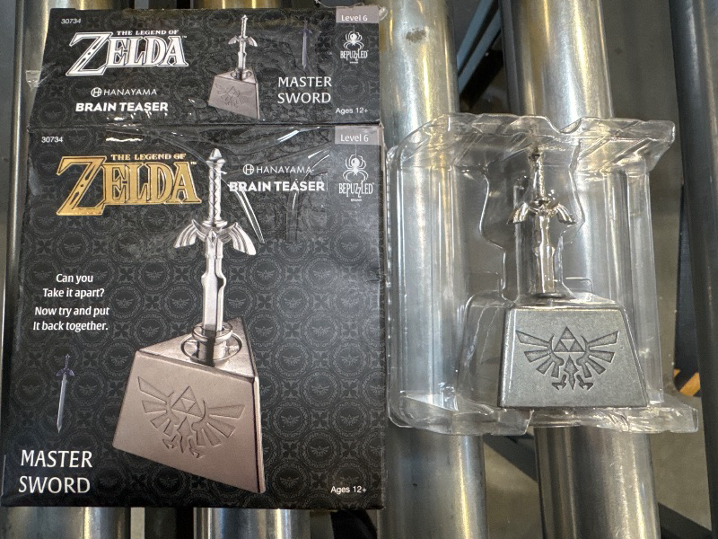 Photo 2 of Bepuzzled Hanayama Level 6 Cast Puzzle - The Legend of Zelda: Master Sword