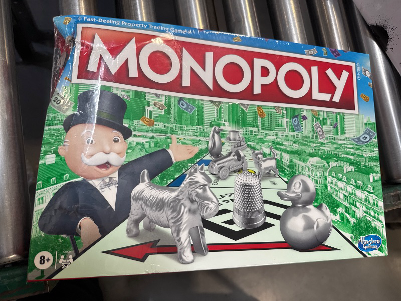 Photo 2 of Monopoly Game, Family Board Games for 2 to 6 Players & Kids Ages 8 and Up, Includes 8 Tokens (Token Vote Edition)