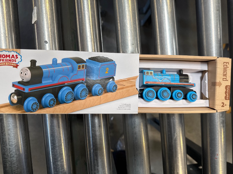 Photo 2 of Fisher Price Thomas and Friends Wooden Railway, Edward Engine and Coal-Car