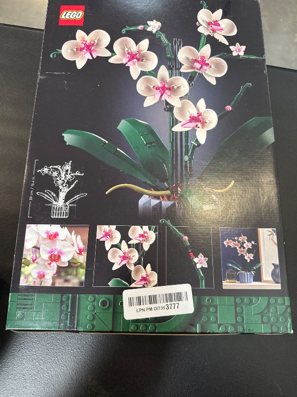 Photo 1 of LEGO  Orchid Plant Decor Building Kit (608 Pieces)