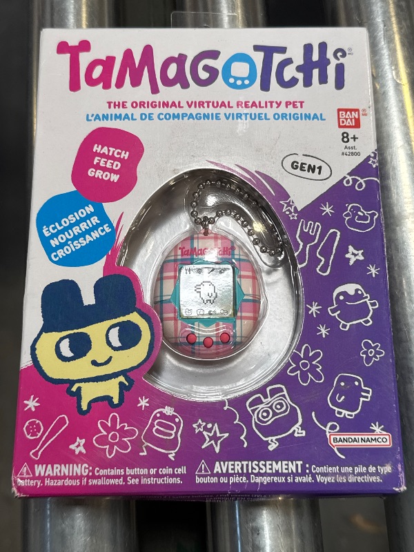 Photo 2 of Tamagotchi Original - Plaid (Updated Logo)