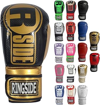 Photo 1 of Ringside Apex Bag Gloves, IMF-Tech Boxing Gloves with Secure Wrist Support, Synthetic Boxing Gloves for Men and Women