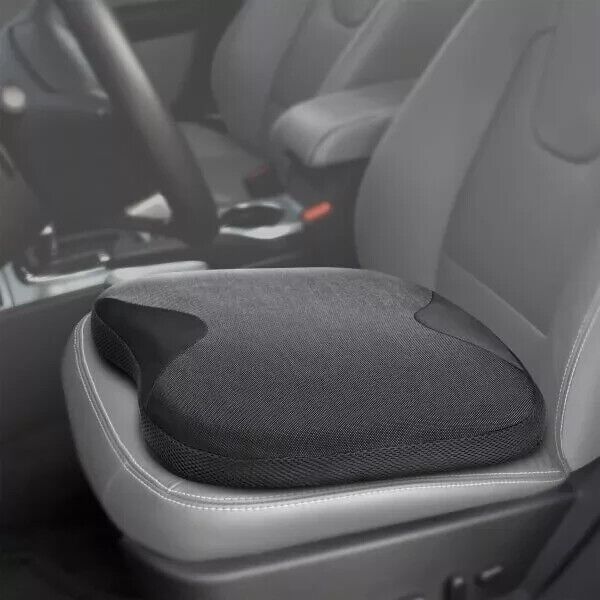 Photo 1 of Type S Memory Foam Seat Cushion Molded Fit Gel Technology Black Non Slip
