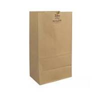 Photo 1 of Duro, Shorty Recycled Paper Bag, 8.3" x 6" x 14.4", Kraft, 500 Count
