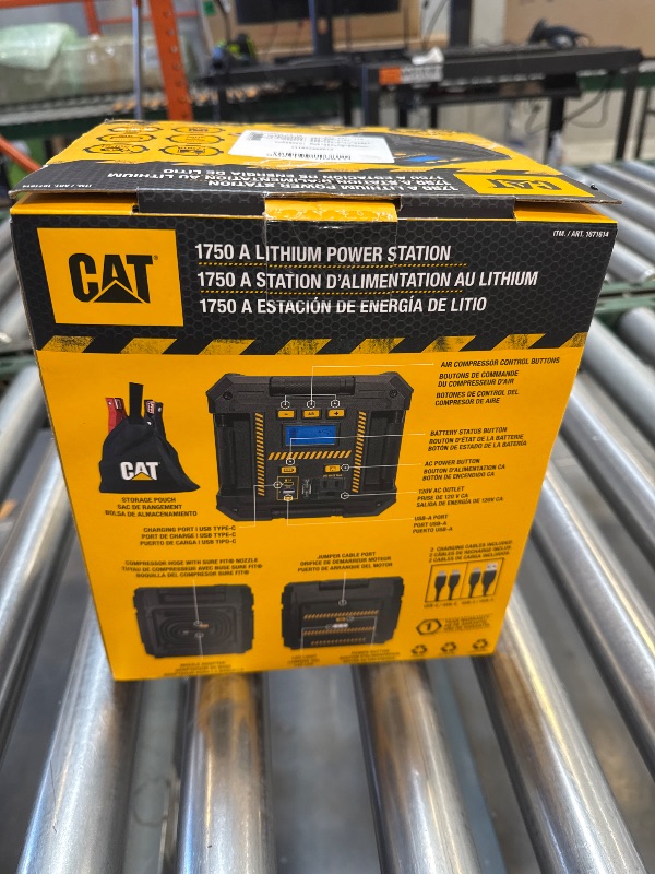 Photo 4 of Cat Footwear CAT Cube Lithium 4-in-1 Portable Jump Starter