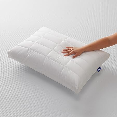 Photo 1 of Casper Sleep Essential Quilted Select Bed Pillow, (Standard), White
