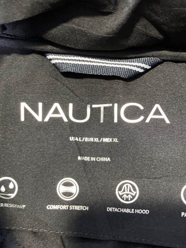 Photo 2 of Nautica Women's Water Resistant Puffer Jacket, Black Large