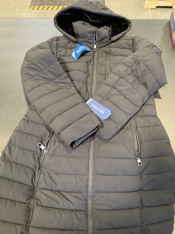 Photo 2 of Nautica Puffer Jacket With Removable Hood, Small 