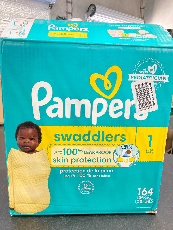 Photo 2 of Pampers Swaddlers Diapers - Size 1