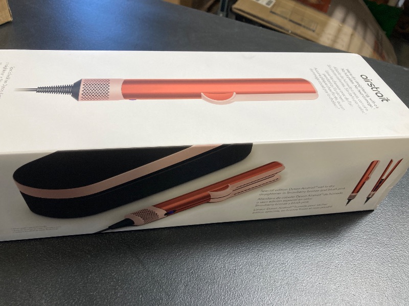 Photo 2 of Dyson Special edition Airstrait™ Straightener in Strawberry Bronze and Blush Pink