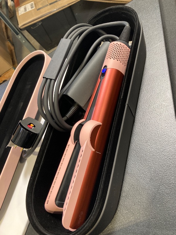 Photo 3 of Dyson Special edition Airstrait™ Straightener in Strawberry Bronze and Blush Pink