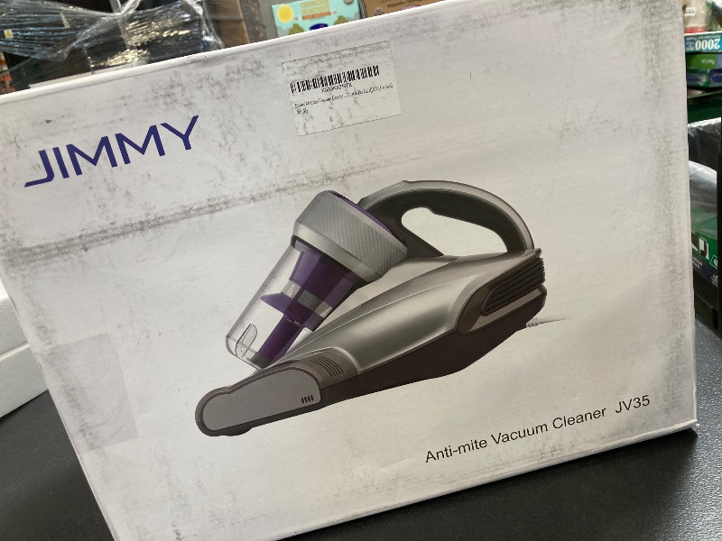 Photo 2 of Jimmy Mattress Vacuum Cleaner, Anti-allergen Bed Vacuum Cleaner with UV-C Light & High Heating Tech, 14Kpa Suction 480W Powerful Handheld Vacuums for Dust & Pet Hair (JV35, Corded)