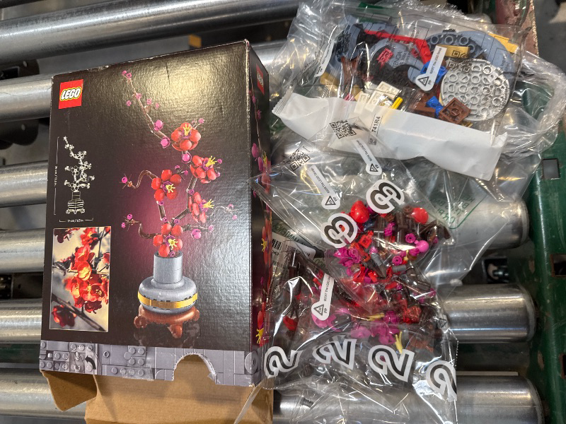 Photo 2 of LEGO Icons Plum Blossom Building Sets for Adults - Artificial Flower for Dinner Table Centerpiece, Living Room Home Decor, Ages 18+ - Gift Ideas for Valentine's Day - DIY Craft Kits - 10369