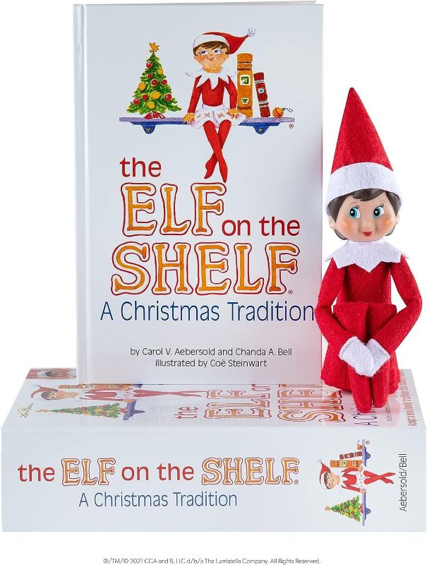 Photo 1 of Elf on The Shelf: A Christmas Tradition (Blue-Eyed Girl Scout Elf)
