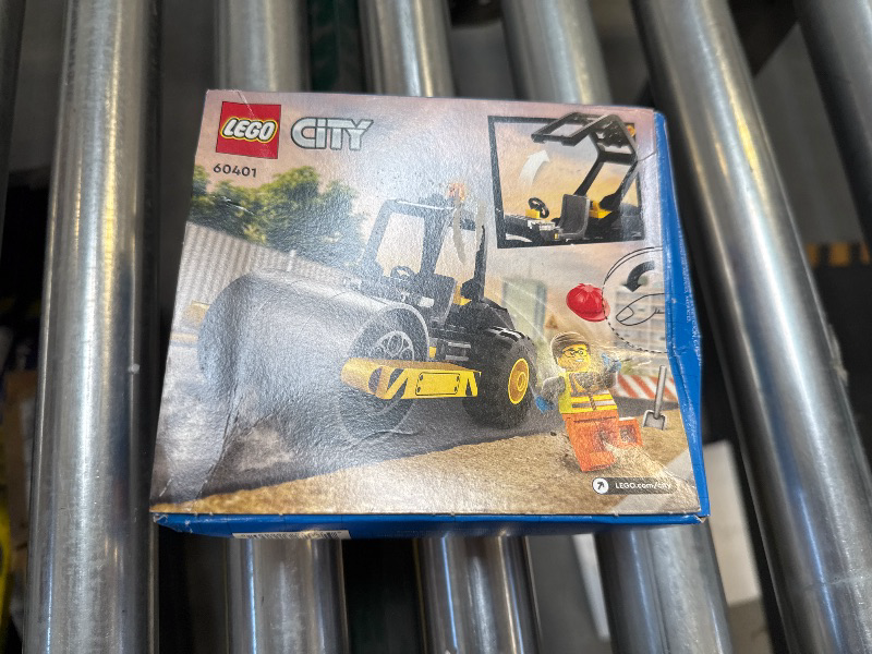 Photo 2 of LEGO City Construction Steamroller Toy Set For Kids 60401