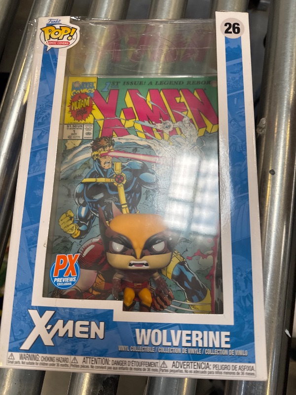 Photo 2 of Pop! Comic Cover: Marvel X-Men Wolverine PX Vinyl Figure