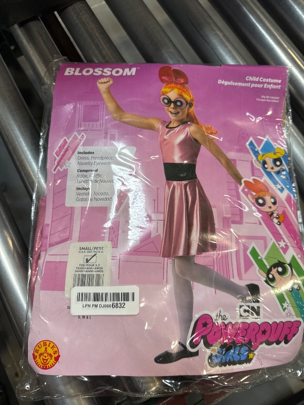 Photo 2 of Little & Big  Girls Blossom Powerpuff Girls  Costume, Small