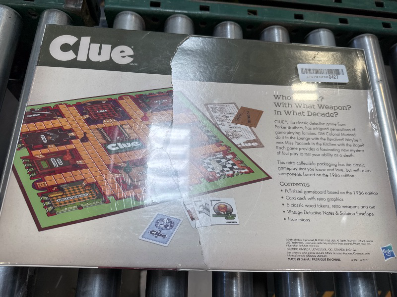 Photo 3 of Hasbro Clue Retro Board Game Board Game