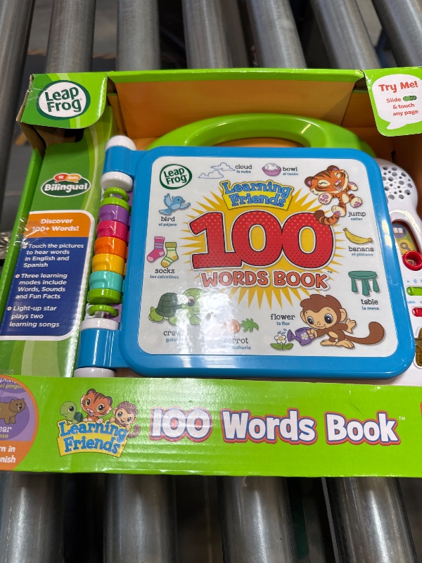 Photo 2 of LeapFrog Learning Friends 100 Words Book, Green