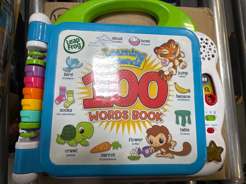 Photo 2 of LeapFrog Learning Friends 100 Words Book (Frustration Free Packaging), Green