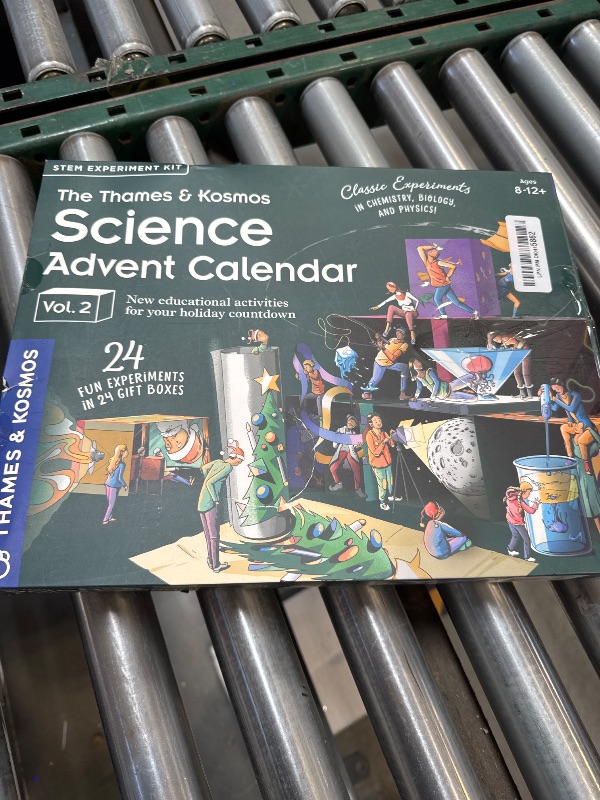 Photo 2 of The Thames & Kosmos Science Advent Calendar Vol 2 | 24 Daily STEM Experiments in Chemistry, Biology & Physics, Countdown to Winter Holiday Celebrations | Fun, Wholesome Family Tradition (2024 Version)