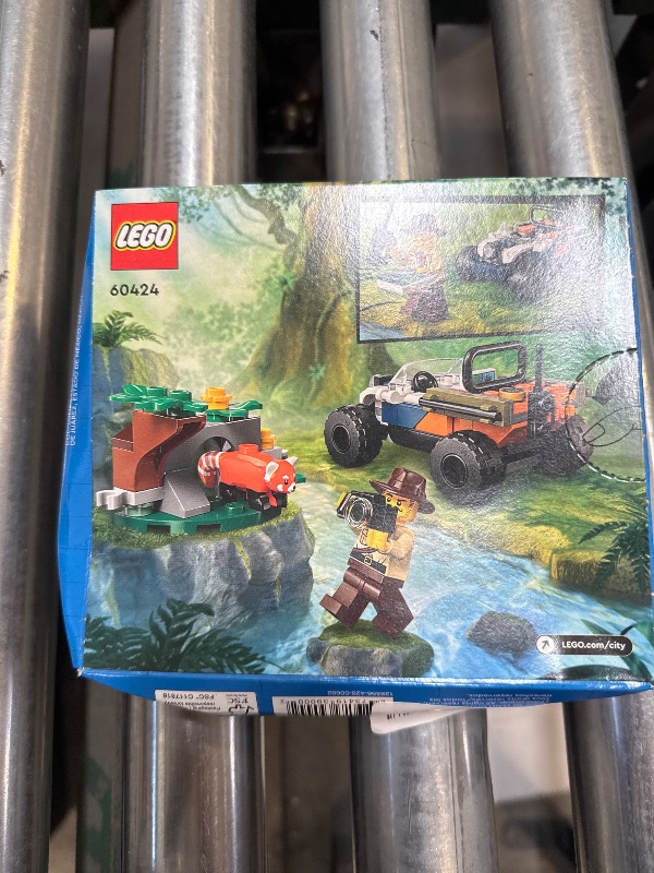 Photo 2 of LEGO City Jungle Explorer ATV Red Panda Mission Car Toy for Kids 60424