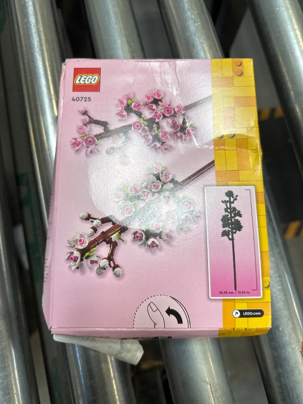 Photo 2 of LEGO Flowers Celebration Gift, White and Pink Cherry Blossom 40725