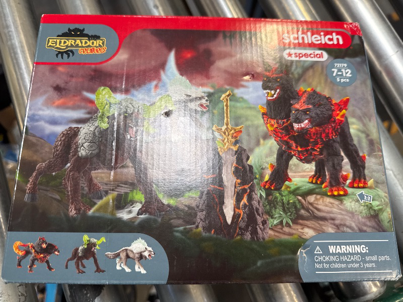 Photo 2 of Schleich Eldrador 4-Piece Monster Toy for Boys and Girls Ages 7+, Eldrador Creatures Starter Set with 3 Action Figures (3 Piece Assortment)