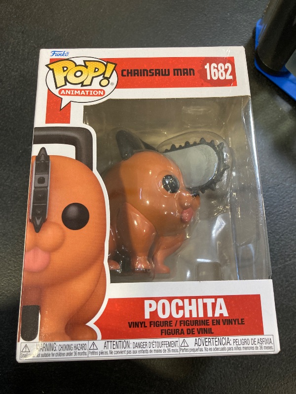 Photo 2 of Funko POP! Animation: CSM - Pochita - Chainsaw Man - Collectable Vinyl Figure - Gift Idea - Official Merchandise - for Kids & Adults - Anime Fans - Model Figure for Collectors and Display