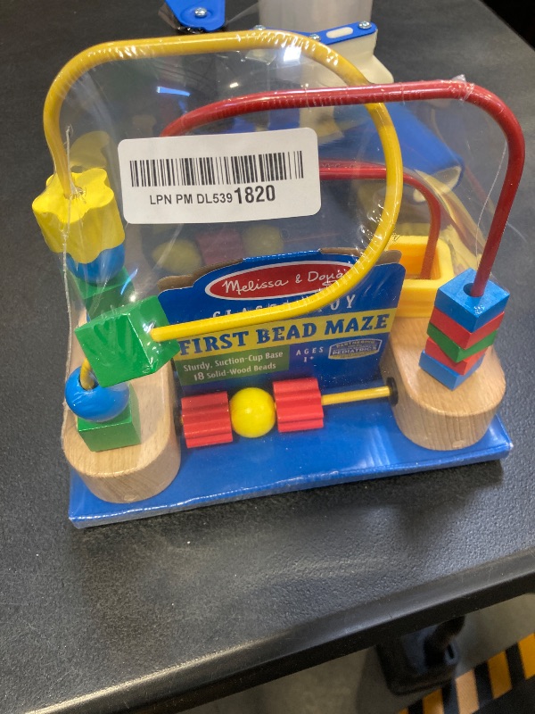 Photo 2 of Melissa  Doug First Bead Maze - Wooden Educational Toy