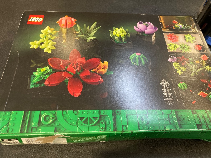 Photo 2 of Succulents Building Kit ABS Plastic, Multi Color - 771 Piece