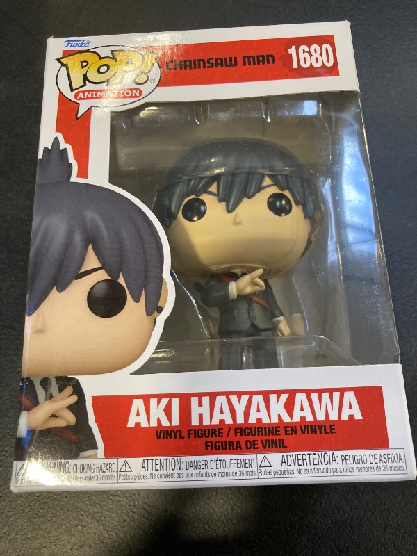 Photo 2 of Funko POP! Animation: CSM - AKI Hayakawa - Chainsaw Man - Collectable Vinyl Figure - Gift Idea - Official Merchandise - for Kids & Adults - Anime Fans - Model Figure for Collectors and Display