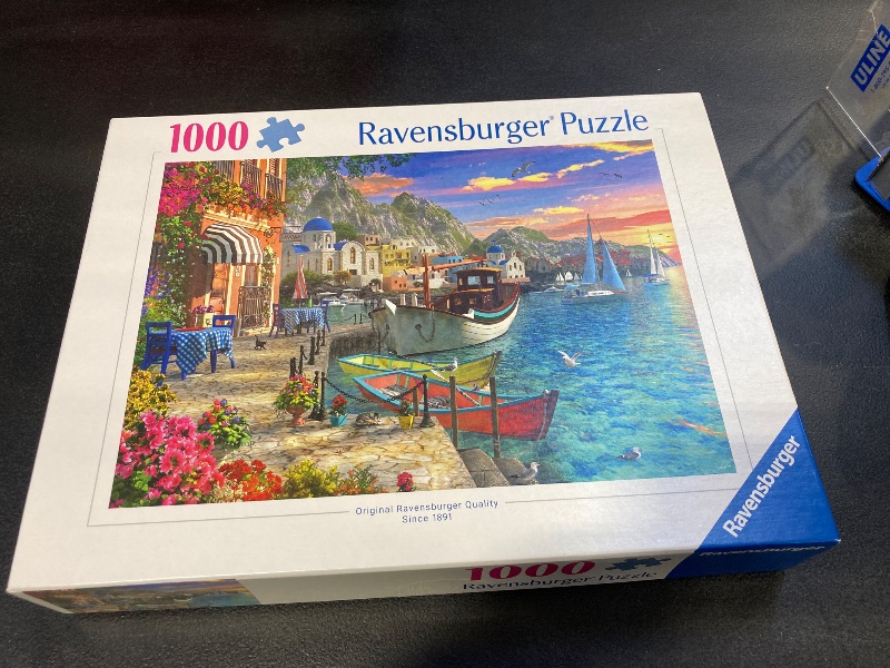 Photo 2 of Ravensburger Grandiose Greece 1000 Piece Jigsaw Puzzle for Adults - 12000470 - Handcrafted Tooling, Made in Germany, Every Piece Fits Together Perfectly