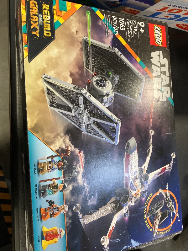 Photo 2 of LEGO Star Wars TIE Fighter  X-Wing Mash-up Building Set 75393