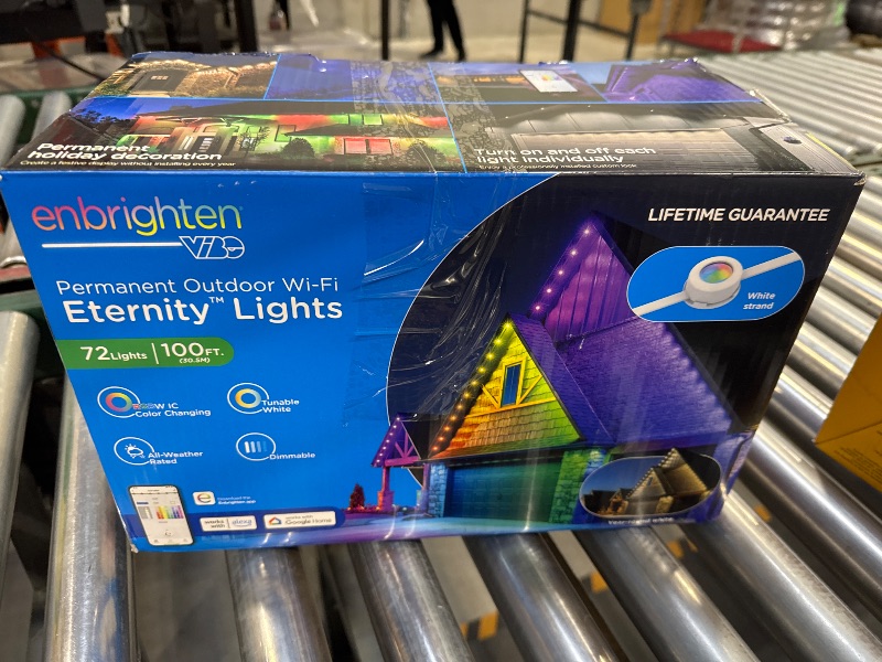 Photo 3 of Enbrighten Permanently Outdoor Wi-Fi Eternity Lights | 72 Lights / 100 ft