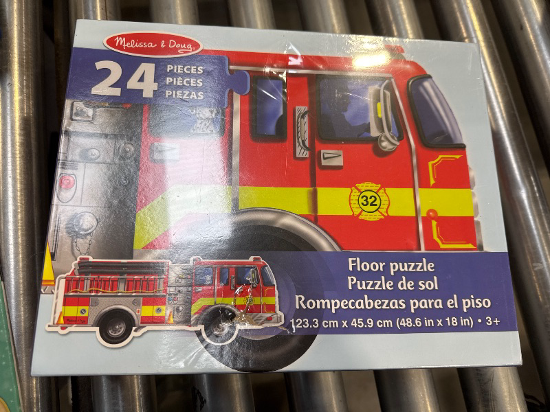 Photo 2 of Giant Fire Truck Floor Puzzle