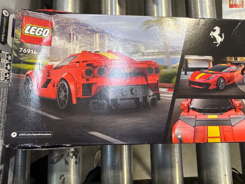 Photo 3 of LEGO Speed Champions Ferrari 812 Competizione Building Toy Set (261 Pieces)