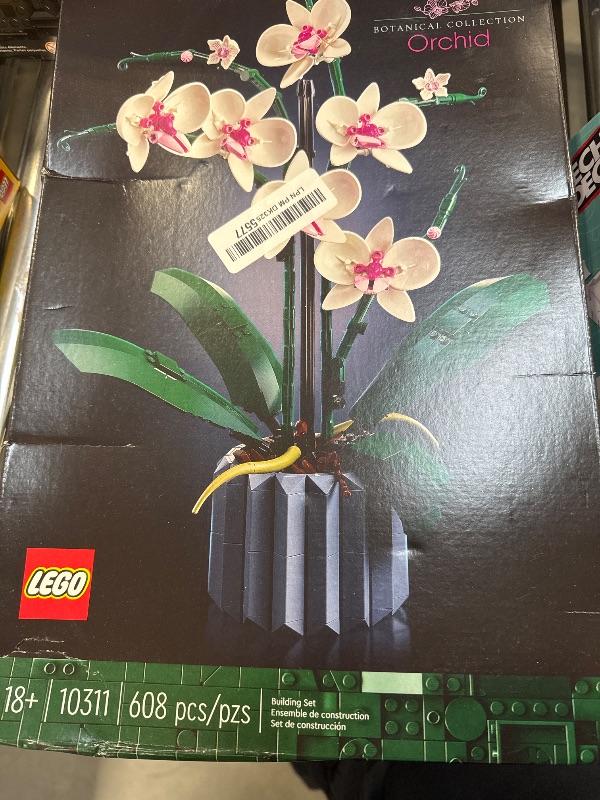 Photo 2 of LEGO Orchid Plant Decor Building Kit (608 Pieces)