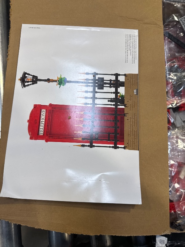 Photo 3 of Lego - Ideas Red London Telephone Box Gift Idea For Travelers 21347