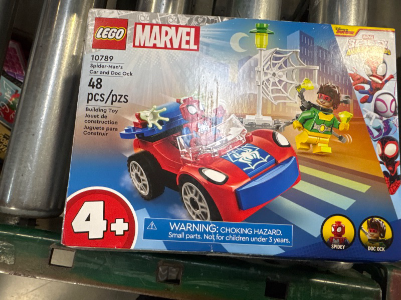 Photo 2 of LEGO Spider-Man's Car and Doc Ock ABS Plastic Multicolored 48 pc