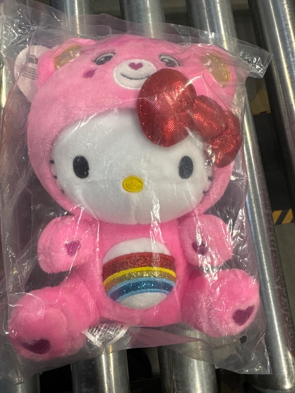 Photo 2 of Cheer Bear Care Bears Hello Kitty Plush Doll