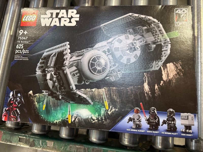 Photo 2 of LEGO Star Wars Tie Bomber Building Toy Set (625 Pieces)